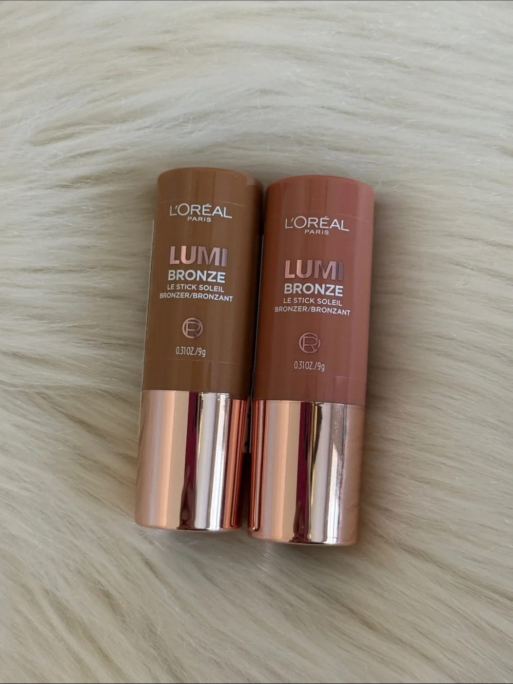 L’Oréal Paris Lumi Bronze Stick Toasted Sunglight & Sunkissed Rose